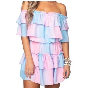 Buddy Love Ruffle Cotton Candy Dress